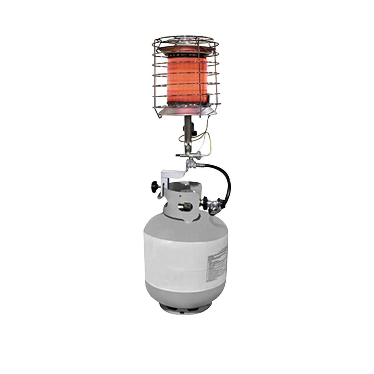 tank top gas propane heater