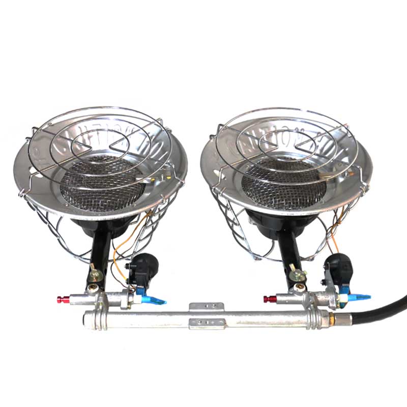 gas tank top heater
