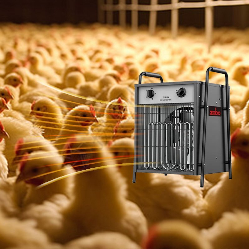 Electric fan heater