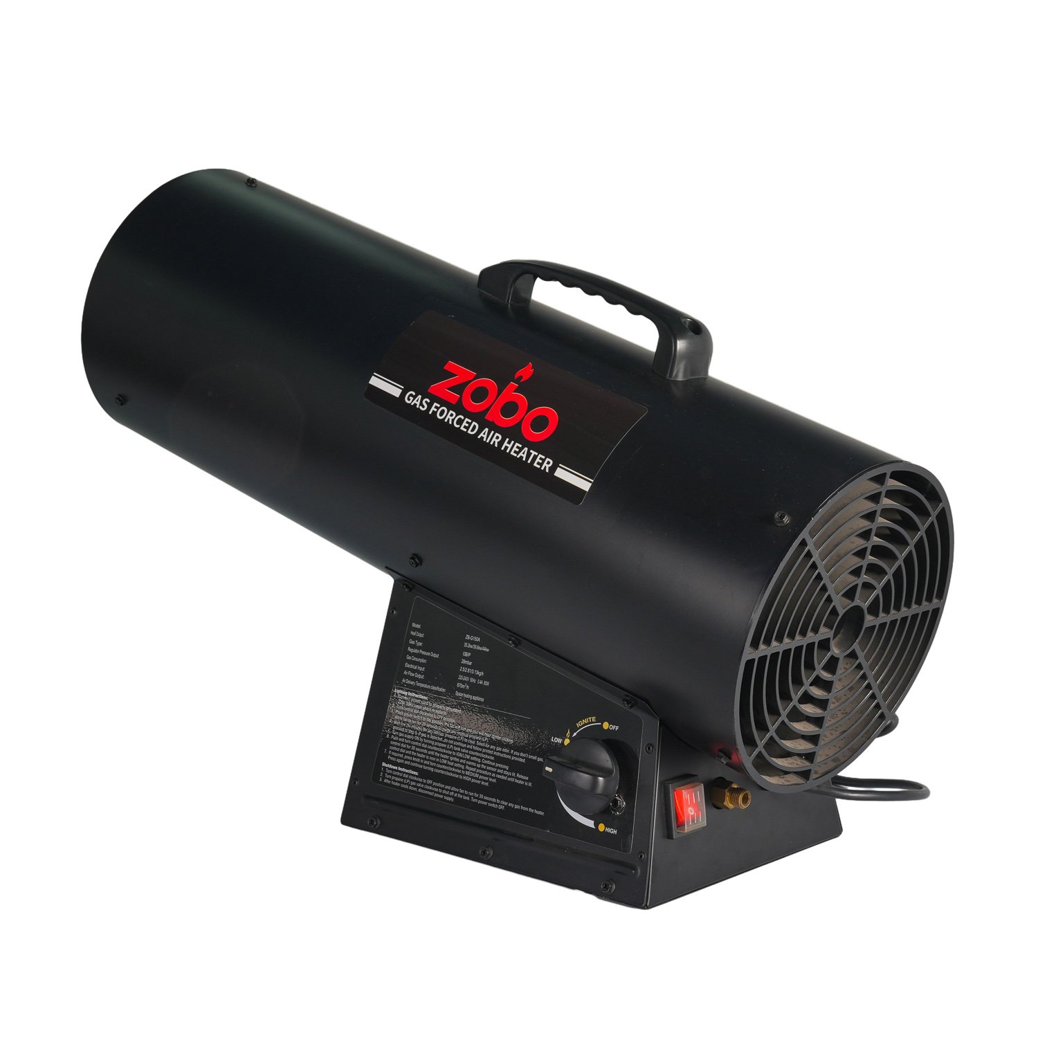 forced gas air heater